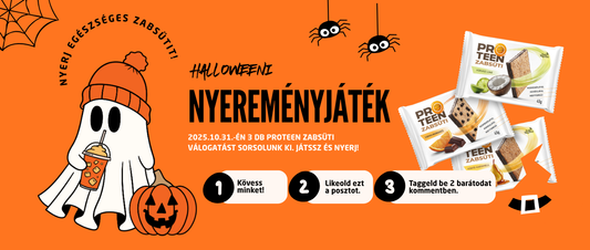 Halloweeni Nyereményjáték a ProTeen Zabsütivel!