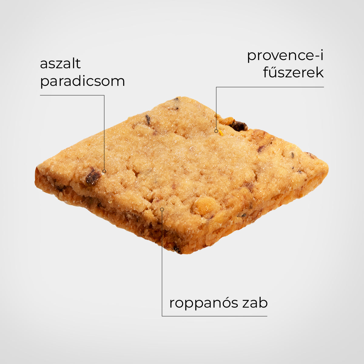 Sós Falatkák zabkeksz családi kiszerelés, vegyes válogatás (10db x 70g)