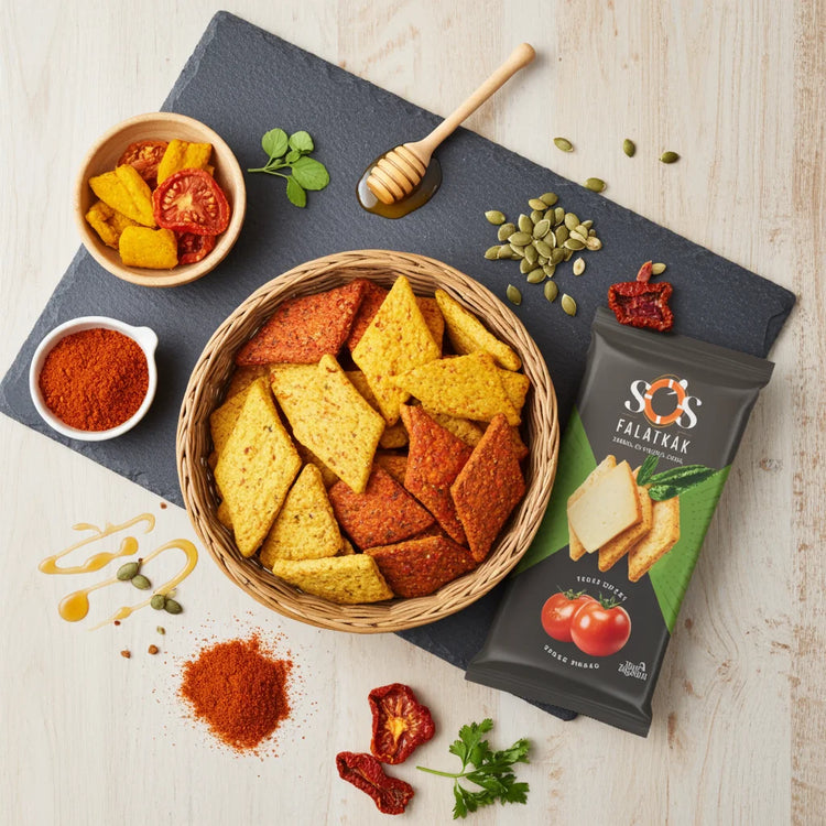 SOS Falatkák - ropogós zabkekszek