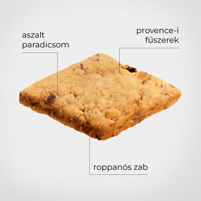 Sós Falatkák zabkeksz családi kiszerelés, vegyes válogatás (10db x 70g)